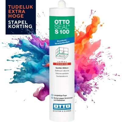 Afbeelding van Ottoseal S100 300ml mat manhatten C8679 Otto Chemie