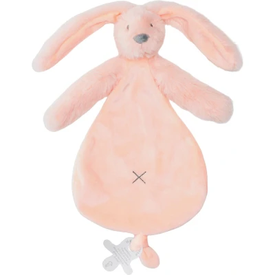 Afbeelding van Happy Horse Knuffeldoekje Rabbit Richie Peach