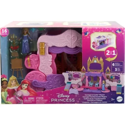 Afbeelding van Disney Princess Koets Naar Kasteel Speelset