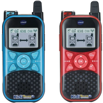 Afbeelding van VTech KidiTalkie Explorer Walkie Talkie voor Kinderen Inclusief Stemvervormer Ingebouwde Zaklamp Speelgoed vanaf 5 Jaar