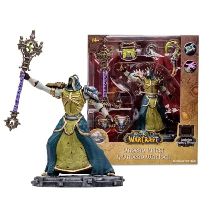 Afbeelding van World of Warcraft Undead: Priest / Warlock Statue 15 cm