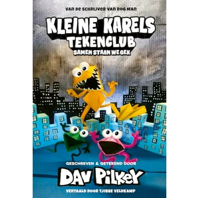 Afbeelding van Kleine Karels tekenclub 4 Samen staan we gek