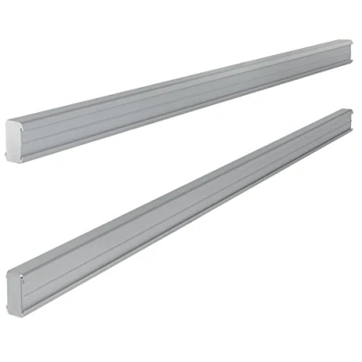Afbeelding van Nobo T kaart systeem Wandgeleiders, 772 mm, formaat 24 (set 2 stuks)