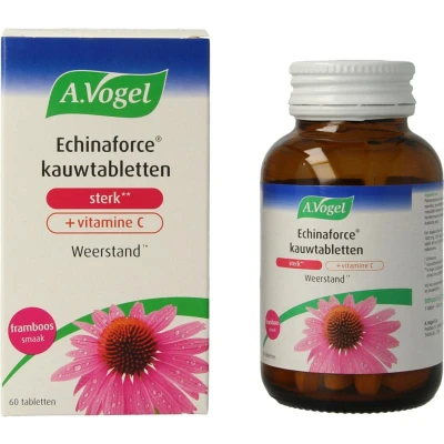 Afbeelding van A.Vogel Echinaforce Forte + Vitamine C Kauwtabl.