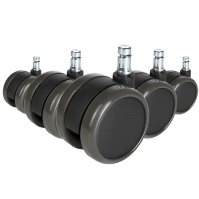 Image de 5x Roulettes ROLO FREE sans frein pour sols durs 11 mm / 65
