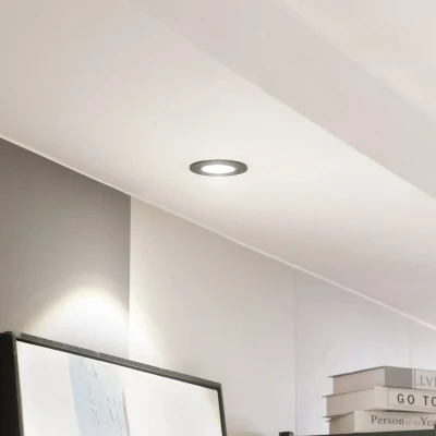 Afbeelding van Arcchio LED downlight Zarik, zwart, 4.000K