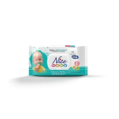 Image de Nice lingettes nettoyantes pour enfants et nouveau nés, camomille glycérine, 72