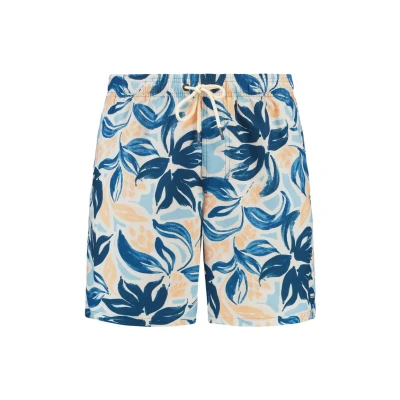 Afbeelding van Shiwi Men Mike Swim Shorts 7 Inch Floral Leafs Zwembroeken Heren Multi Maat XL