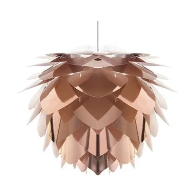 Afbeelding van Umage Silvia Medium hanglamp copper met koordset zwart Ø 50 cm