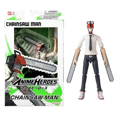 Image de Figurine Bandai Anime Heroes Chainsaw Man Modèle aléatoire