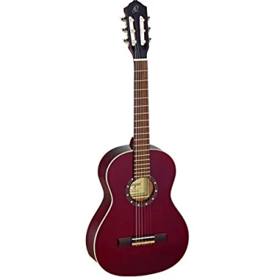 Afbeelding van Ortega R121 3/4 WR wijnrood, incl. Bag Klassieke gitaar
