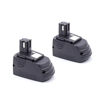 Afbeelding van vhbw 2 x NiMH accu 2100 mAh (12 V) voor Hilti SB12, SF120 A, SF121 SID 121 SFL 12/15 zaklamp zoals SFB121, SFB126, SFB126A