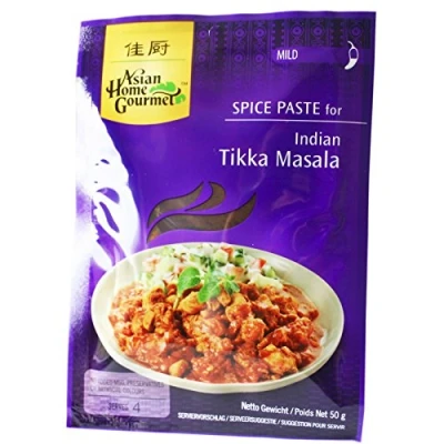 Afbeelding van 6 x 50 g AHG kruidenpasta voor Indiase Tikka Masala