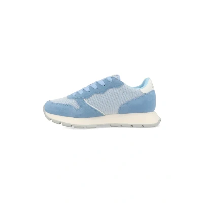 Afbeelding van Sneaker Sun68 Ally Glitter Textiel Azzurro DS25SU15 Z35203 36