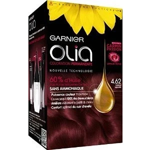 Afbeelding van Garnier Olia 4.62 Permanente haarkleur zonder ammoniak, kasjmierrood