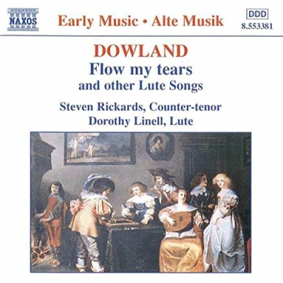 Afbeelding van Steven Rickards &amp; Dorothy Linell Dowland: Flow My Tears and other Lute Songs (CD)