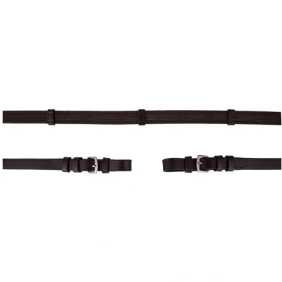 Afbeelding van Premiere Teugel 19mm Anti slip Gespsluiting Bruin Full