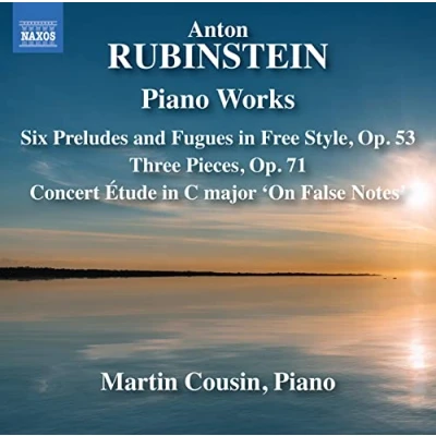 Afbeelding van Martin Cousin Rubinstein: Piano Works (CD)