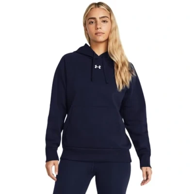 Afbeelding van Under Armour UA Rival Fleece Hoodie Dames Trui Blauw Maat S