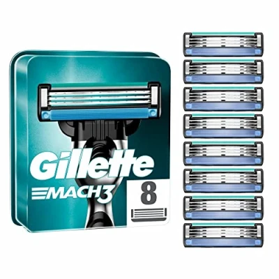Afbeelding van Gillette Scheermesjes Mach3 8 stuks