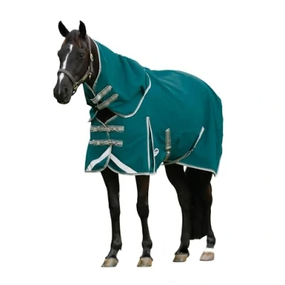 Afbeelding van Weatherbeeta Regendeken Comfitec Plus Dynamic II Detach A Neck Lite 0g Teal Green/Stone/Teal Green