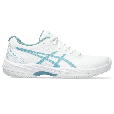 Afbeelding van Gel Game 9 ClayOC 1042A217 Tennisschoenen Dames White Gris Blue100 10