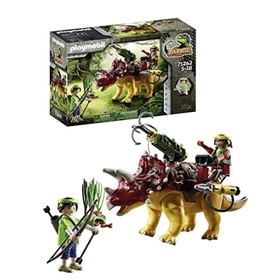 Afbeelding van Playmobil DINO RISE Triceratops Speelgoed voor kinderen, Maat: One Size, Multi coloured