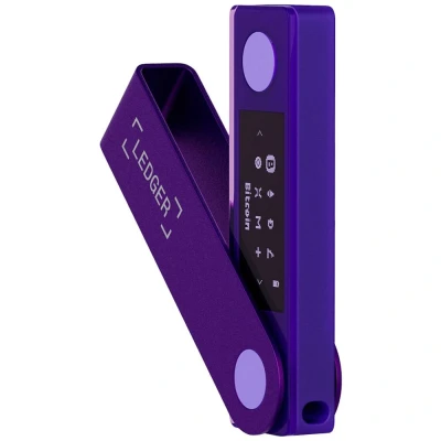 Afbeelding van Ledger Nano X LNX PURPLE ENDEPT Hardware wallet 1 stuk(s)