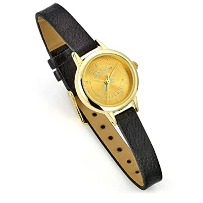 Afbeelding van The Carat Shop Harry Potter Horloge Hufflepuff Zwart