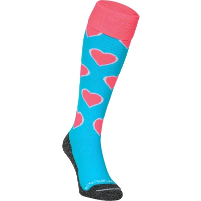 Afbeelding van Hearts Hockeysokken Black Pink 505 36 40 Print