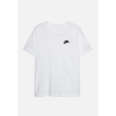 Afbeelding van Nike Sportswear TEE Futura Unisex Tshirt basic voor kinderen, Maat: 158/170, White