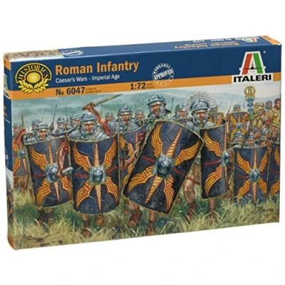 Afbeelding van Italeri Roman Infantry (Cesar&#039;s Wars) 1:72 (Ita6047s) modelbouwsets, hobbybouwspeelgoed voor kinderen, modelverf en accessoires