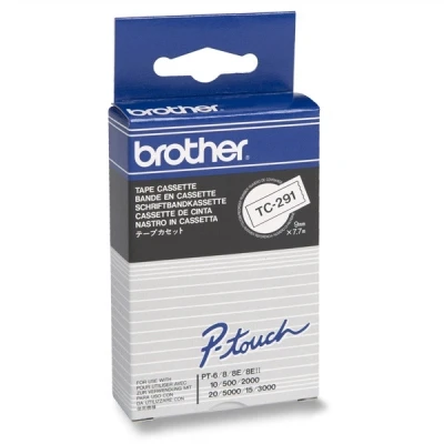 Image de Cassette de ruban pourétiqueteuses Brother Largeur 9 mm