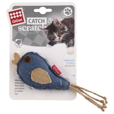 Afbeelding van Gigwi Catch Scratch Jean Vogel 30x130x175 mm