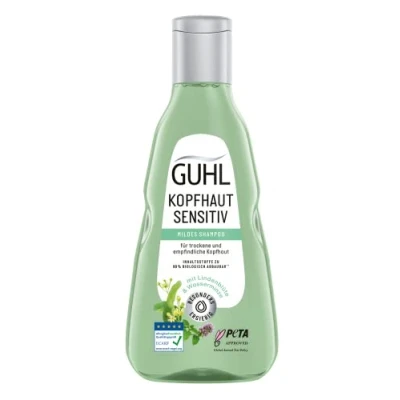 Afbeelding van Guhl Sensitive Hoofdhuidshampoo, volume: 250 ml, haartype: alle