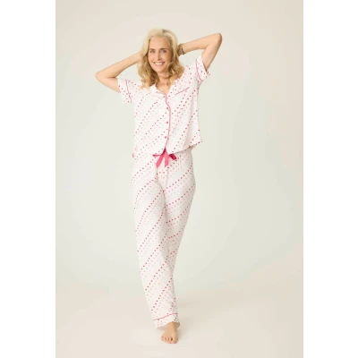 Afbeelding van PJ Salvage DAY Dreams SET Pyjama, Dames, Maat: Small, Off white