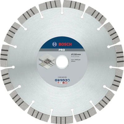 Afbeelding van Bosch Diamantschijf droog Best for Concrete diameter 230 x asgat 22.2mm
