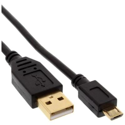 Image de InLine Câble USB Micro de type B (M) pour 2.0 1 m noir