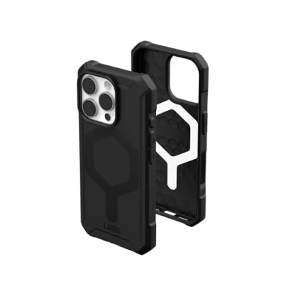 Image de UAG Essential Armor Series Coque de protection pour téléphone portable compatibilité avec MagSafe noir Apple iPhone 16 Pro