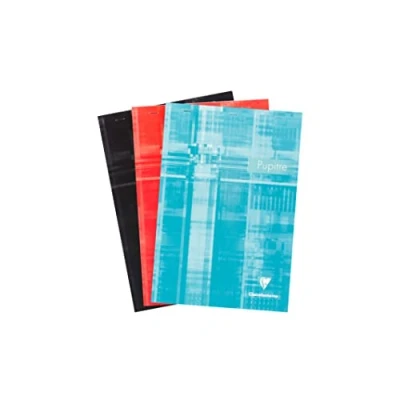 Afbeelding van Clairefontaine 6152C notitieblok (DIN A4, 21 x 29,7 cm, 80 vellen), 1 stuk, verschillende kleuren