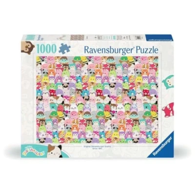 Afbeelding van Ravensburger 12000746 Panter, olifant, leeuw (drieluik) puzzel 1000 stukjes voor volwassenen en kinderen tot 14 jaar, Squishmallows