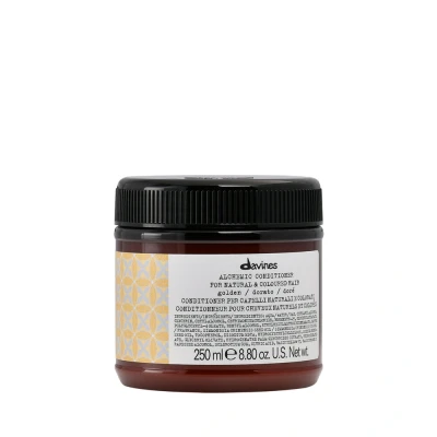 Afbeelding van Davines Alchemic Conditioner Golden 250ml Haibu by Kapperskorting.com