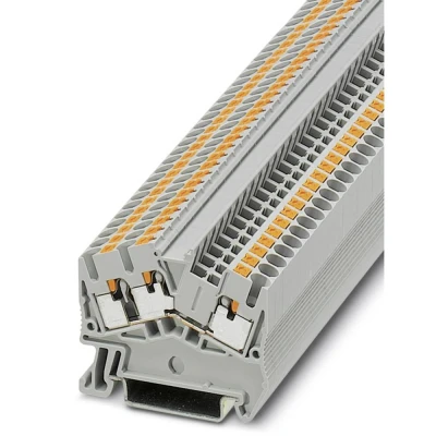 Afbeelding van Phoenix Contact 3211896 Doorgangsserieklem 5.2 mm Snelaansluiting Grijs 50 stuk(s)