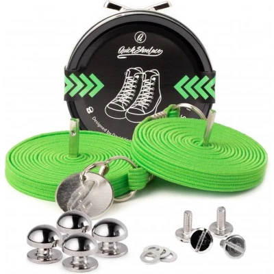 Afbeelding van Able2 Quickshoelaces neon groen