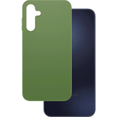Afbeelding van PanzerGlass Hoesje Geschikt voor Samsung Galaxy A16 (5G) Siliconen CARE Fashion Backcover Groen