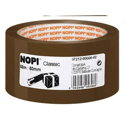 Afbeelding van Nopi UNIVERSAL 57212 00000 04 Pakband Bruin (l x b) 66 m 50 mm 1 stuk(s)