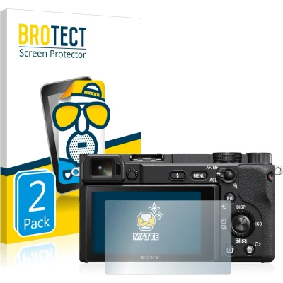 Afbeelding van BROTECT Screenprotector voor Sony Alpha 6400 Folie Beschermfolie matte (2 Stuks)
