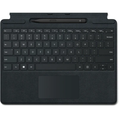 Afbeelding van Tablets: Accessoires: Microsoft Pro KB CoPilot + Pen QWERTZ Platinum