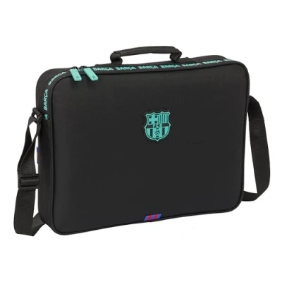 Afbeelding van Schooltas F.C. Barcelona Zwart 38 x 28 6 cm
