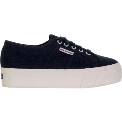 Afbeelding van Superga Sneakers laag, Dames, Maat: 41, Navy Polyester/ katoen